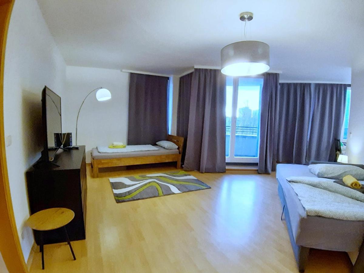Lea-Apartment, 2 Raum, Balkon Tg Zentral Am Park Leipzig Buitenkant foto